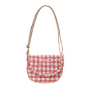 Gingham Ruffle Bow Bag