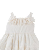 Addison Dress with Corsage & Tiered Skirt