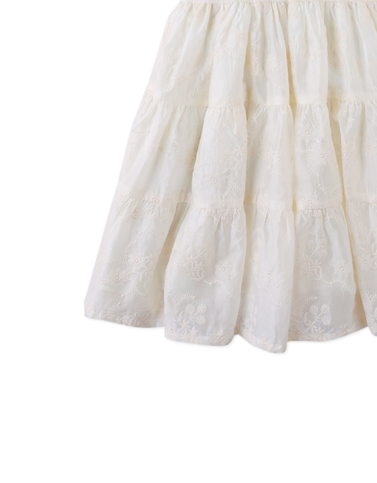 Addison Dress with Corsage & Tiered Skirt