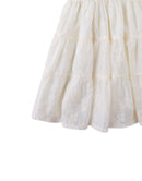 Addison Dress with Corsage & Tiered Skirt