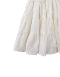 Addison Dress with Corsage & Tiered Skirt