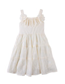 Addison Dress with Corsage & Tiered Skirt