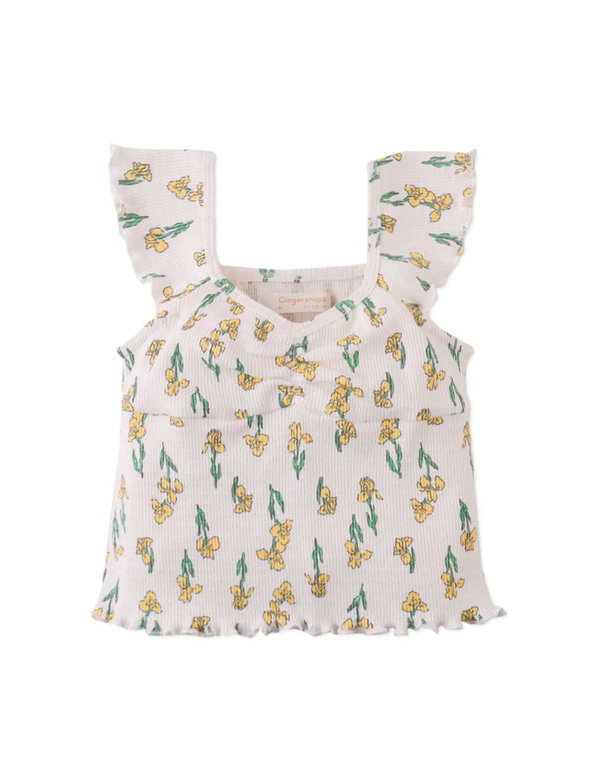 Cassandara Sweetheart Neckline Top and Ribbed Skort Set