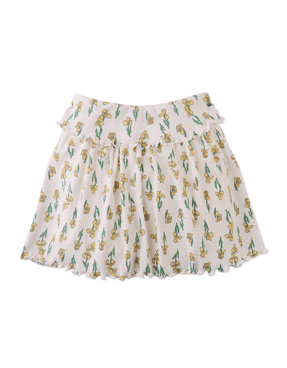 Cassandara Sweetheart Neckline Top and Ribbed Skort Set
