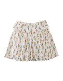 Cassandara Sweetheart Neckline Top and Ribbed Skort Set