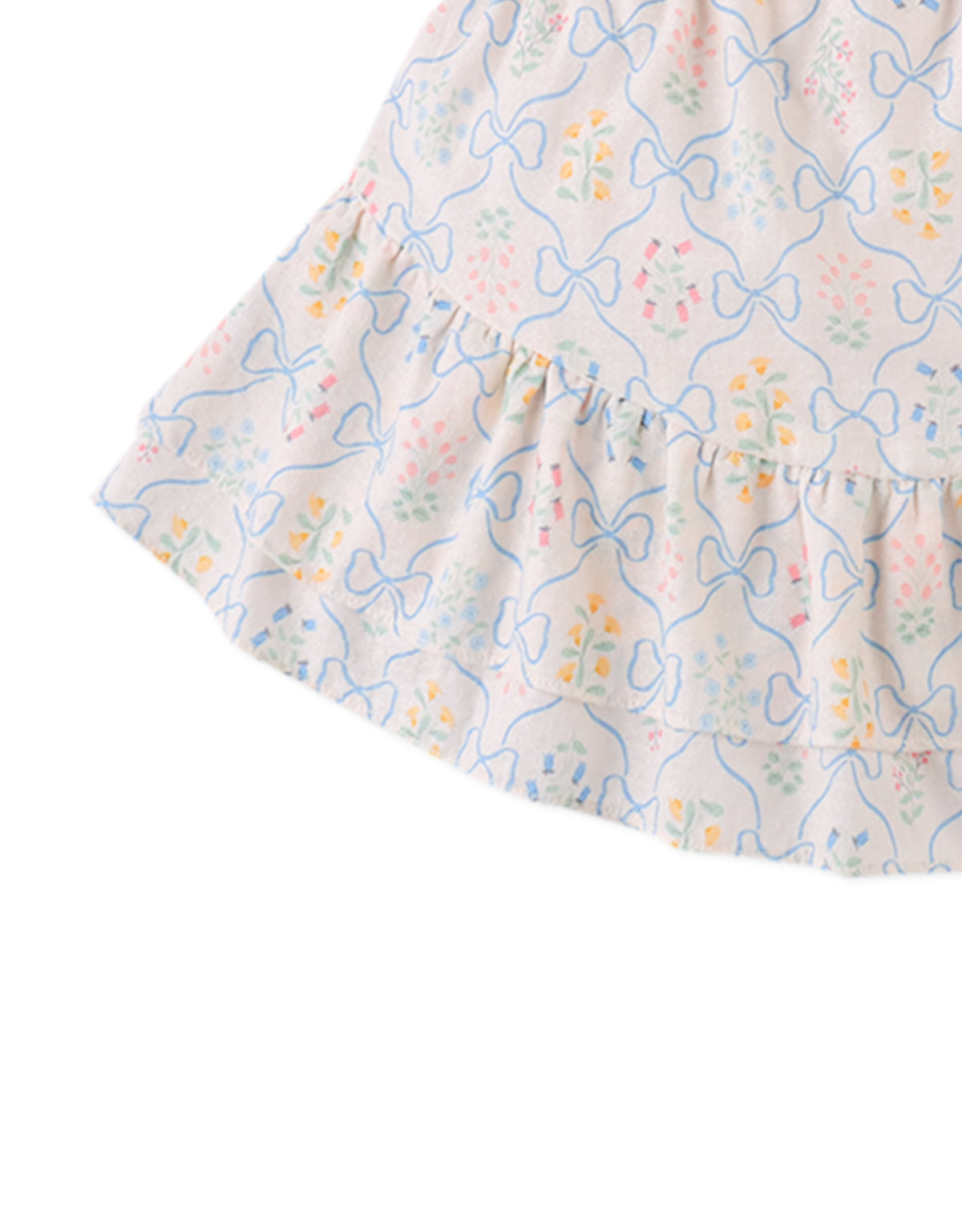 Theresa Tiered Ruffle Skorts