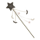 Halloween Stripy Star Wand