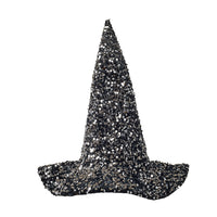 Sequin Velvet Witches Hat
