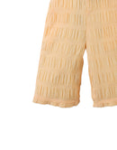 Baby Cocona Checkered Jumpsuit with Embroidery