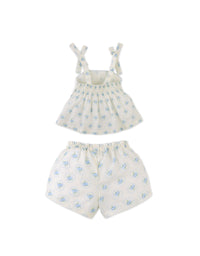 Baby Dallas Tunic Blouse & Shorts Set with Scalloped Details
