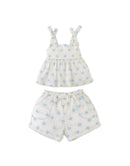 Baby Dallas Tunic Blouse & Shorts Set with Scalloped Details
