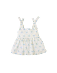 Baby Dallas Tunic Blouse & Shorts Set with Scalloped Details