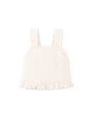 Baby Andi Ribbed Top &  Printed Pointelle Shorts Set