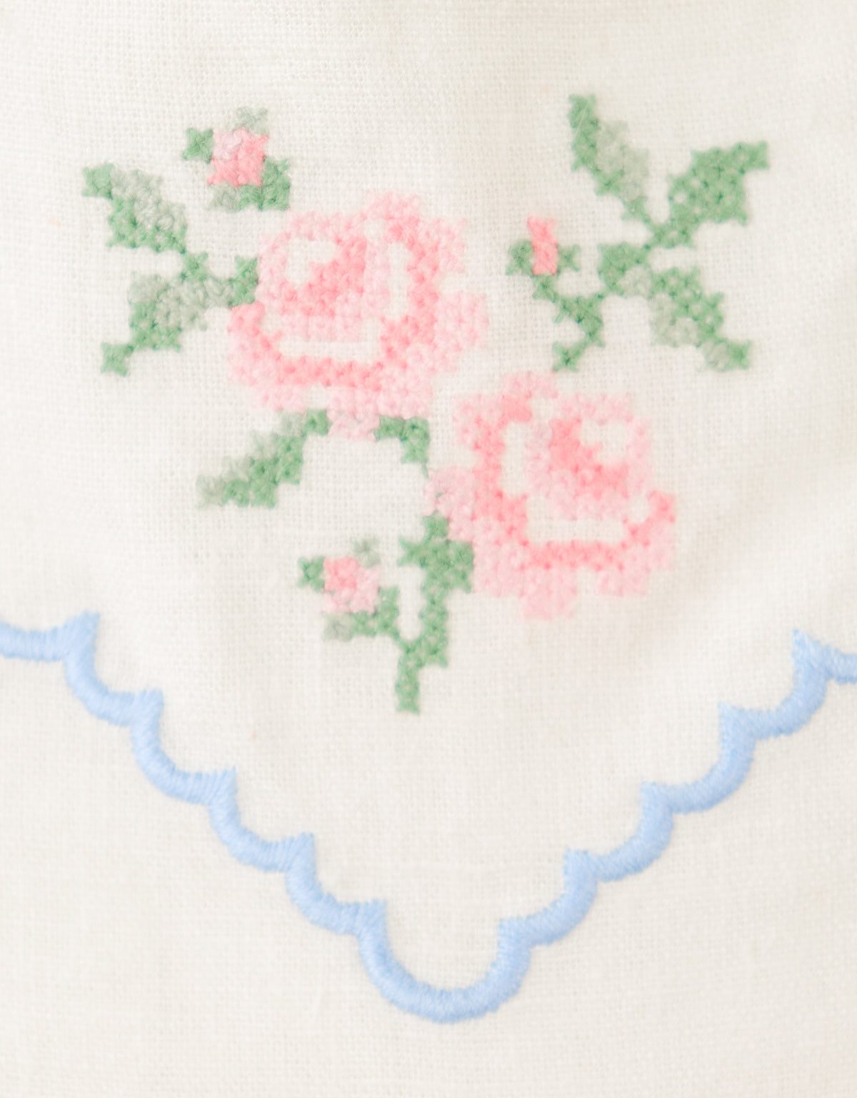 Baby Genny Playsuit with Embroidered Bib