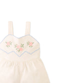 Baby Genny Playsuit with Embroidered Bib