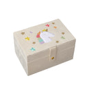 Rainbow Unicorn Large Jewellery Box
