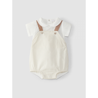 Romper two-in-one stripes