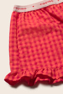 Gingham Cotton Shorts