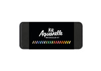 Watercolor Palette (24 Colors + Brush)