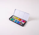 Watercolor Palette (24 Colors + Brush)