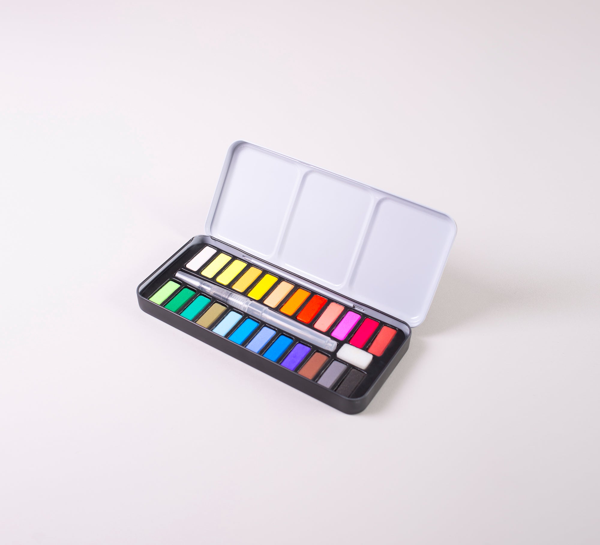 Watercolor Palette (24 Colors + Brush)