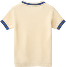KNITTED PATTERN POLO