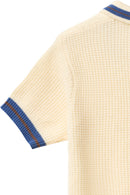 KNITTED PATTERN POLO