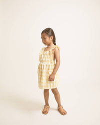 GINGHAM DRESS