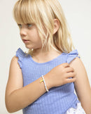 RIB RUFFLE T-SHIRT