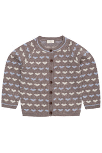 Merino Heart Cardigan