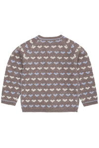 Merino Heart Cardigan