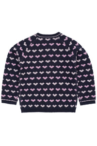 Merino Heart Cardigan