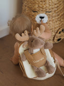 "Moonkie Hug & Go™ Toddler Backpack (Mossy Reindeer) "
