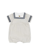 ALLIE SAILOR ROMPER GOTS