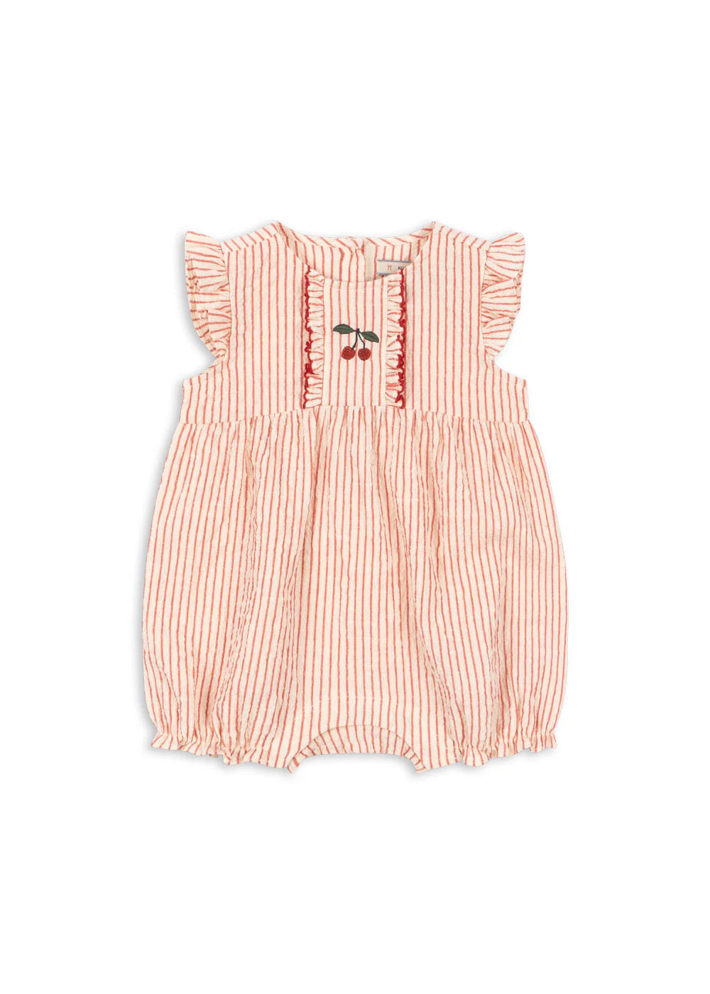 ELLIE FRILL ROMPER GOTS