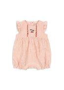 ELLIE FRILL ROMPER GOTS