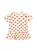 BASIC FRILL TEE GOTS
