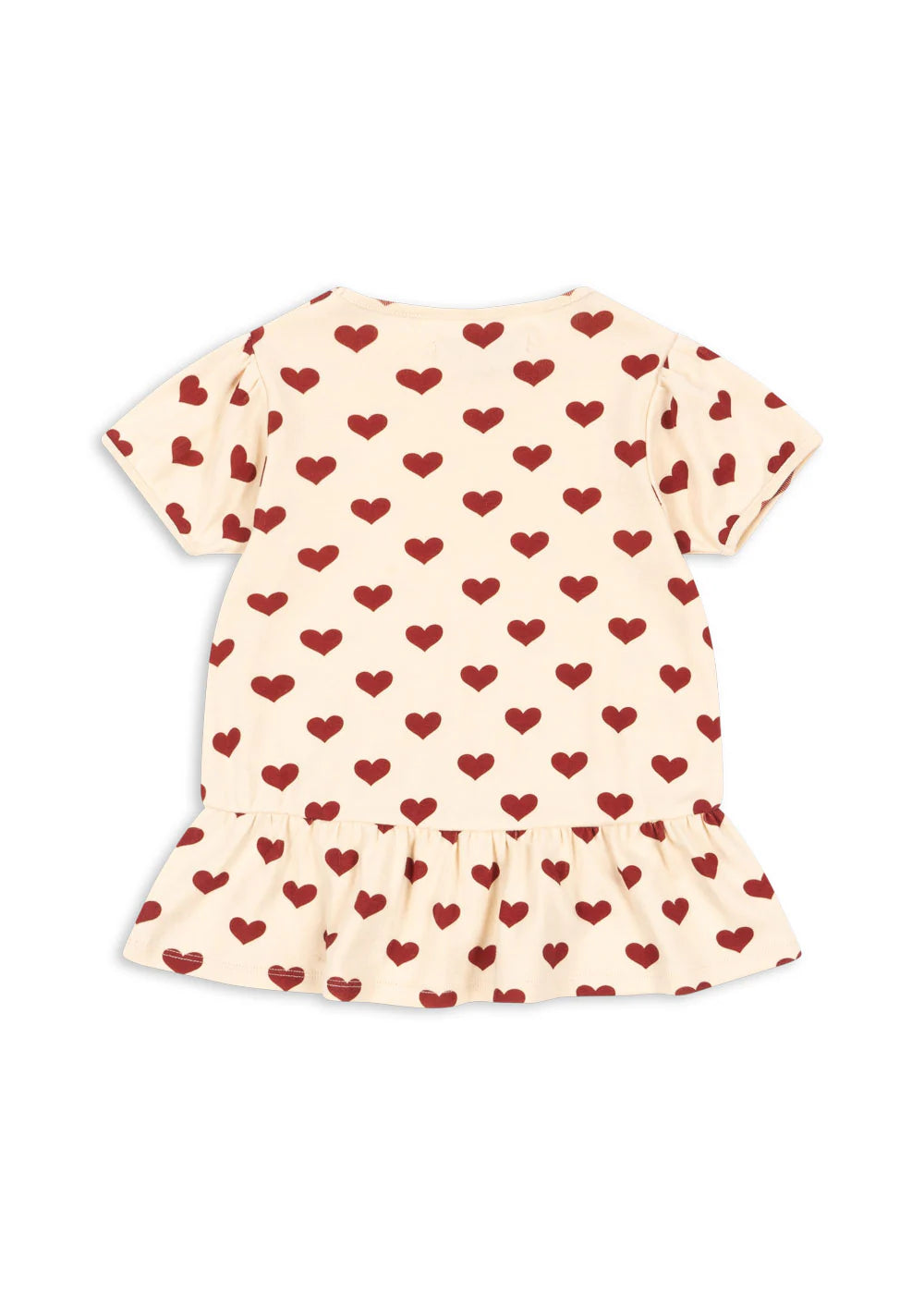 BASIC FRILL TEE GOTS