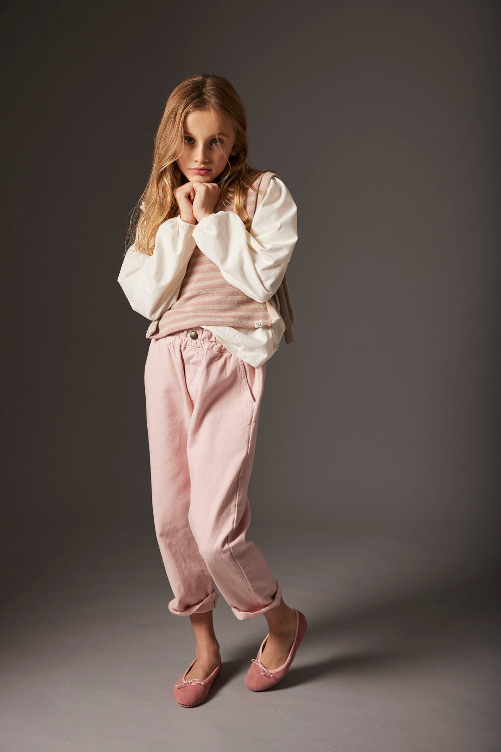 Pants Paola/Silver Pink