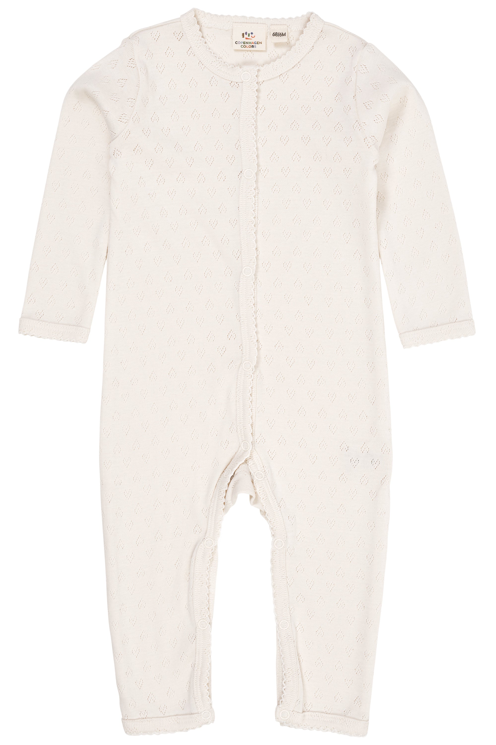 Pointelle Heart Bodysuit