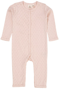 Pointelle Heart Bodysuit