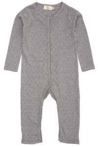 Pointelle Heart Bodysuit