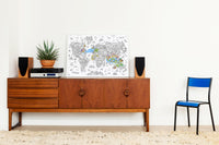 Giant Coloring Poster/Atlas