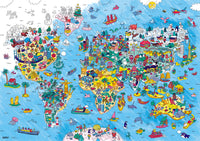 Giant Coloring Poster/Atlas