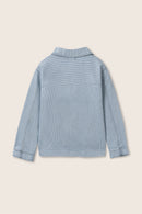 Fine Striped Denim Jacket