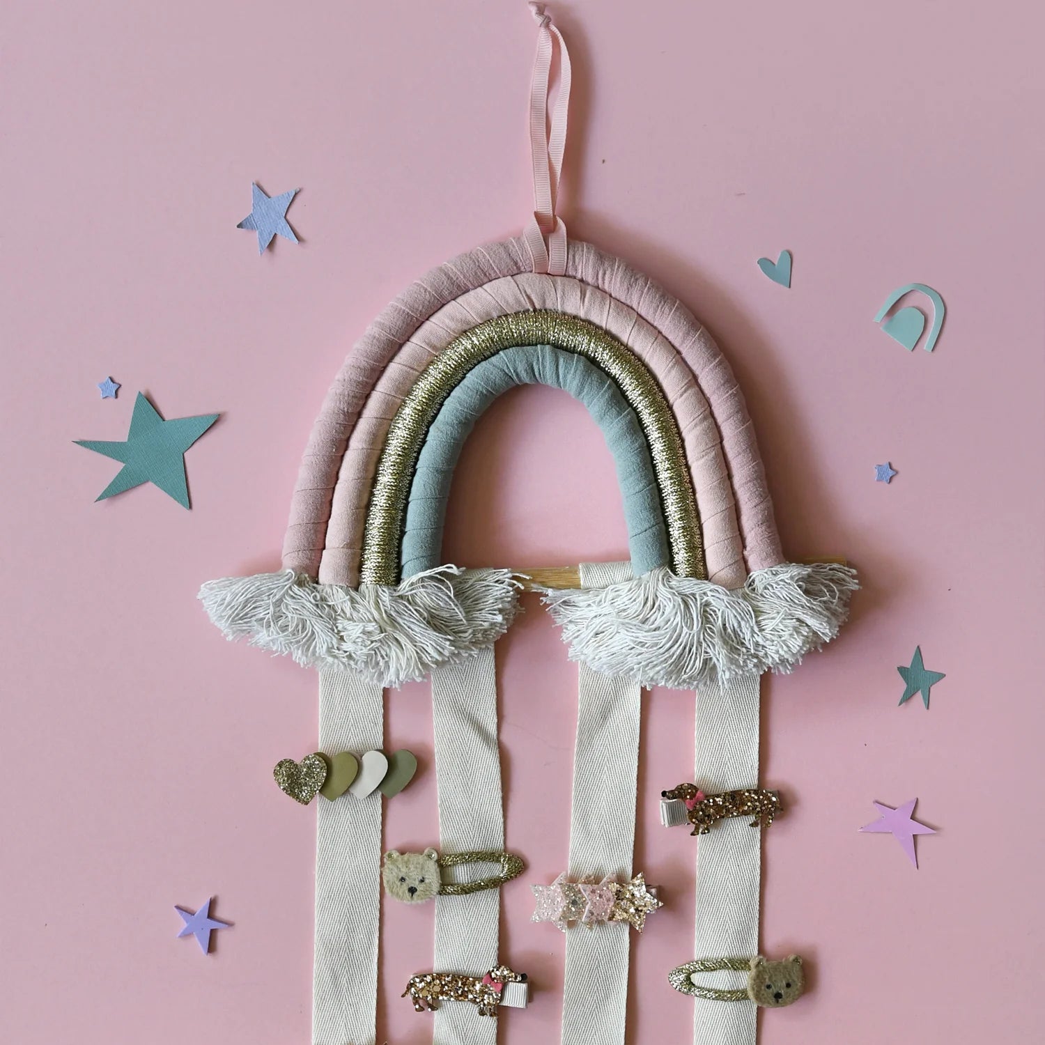 Rainbow Drops Clip Hanger