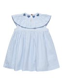 SEERSUCKER DRESS W. HEART