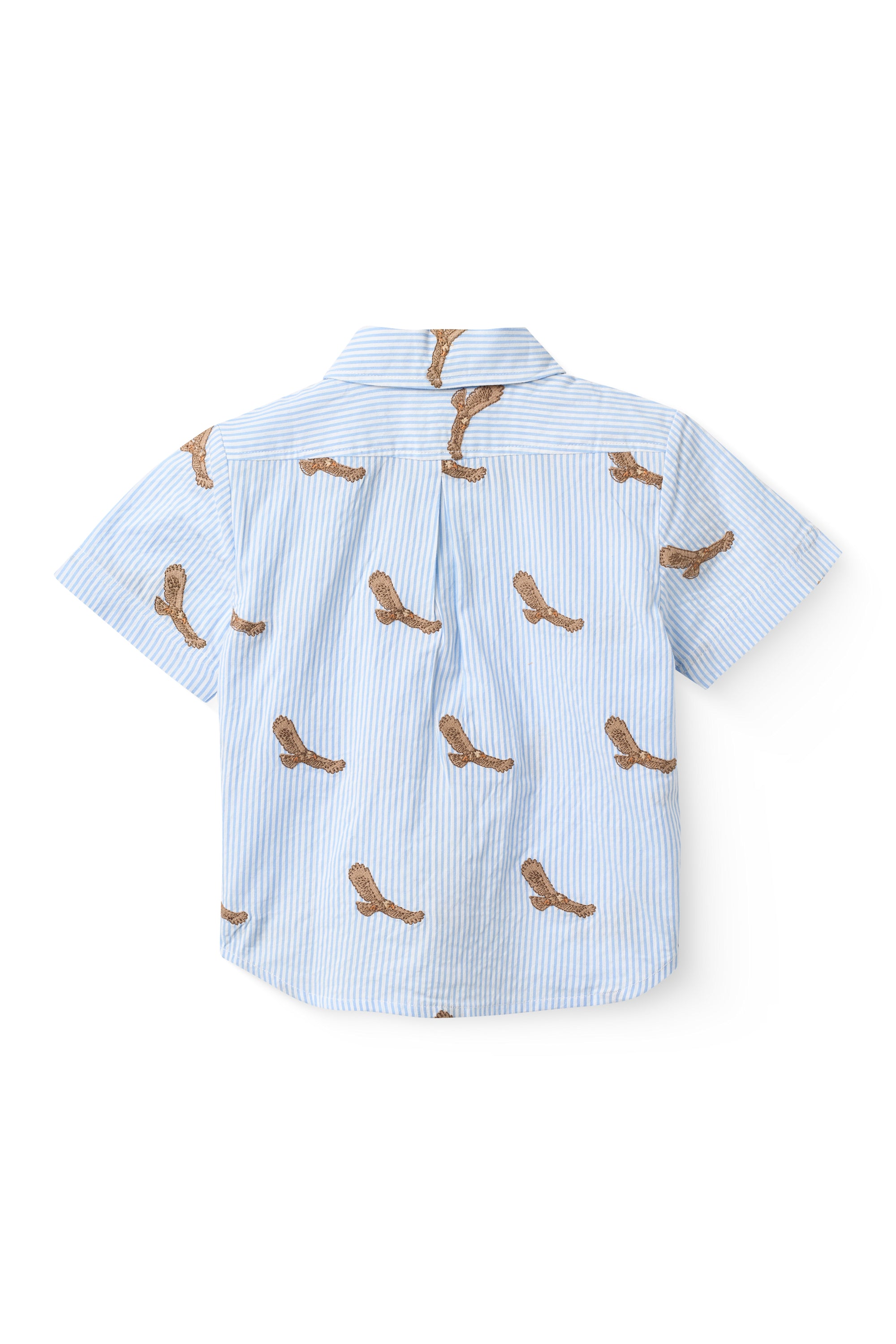 SEERSUCKER SHIRT W. EMB