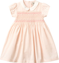 SMOCK DRESS W. EMB.