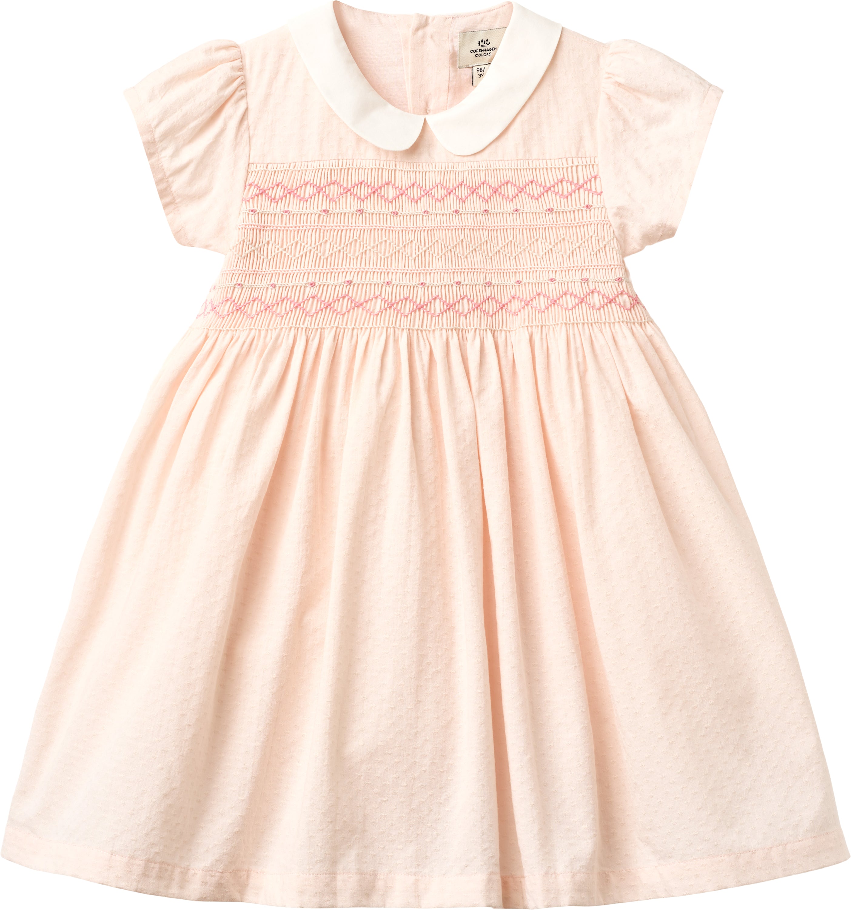 SMOCK DRESS W. EMB.